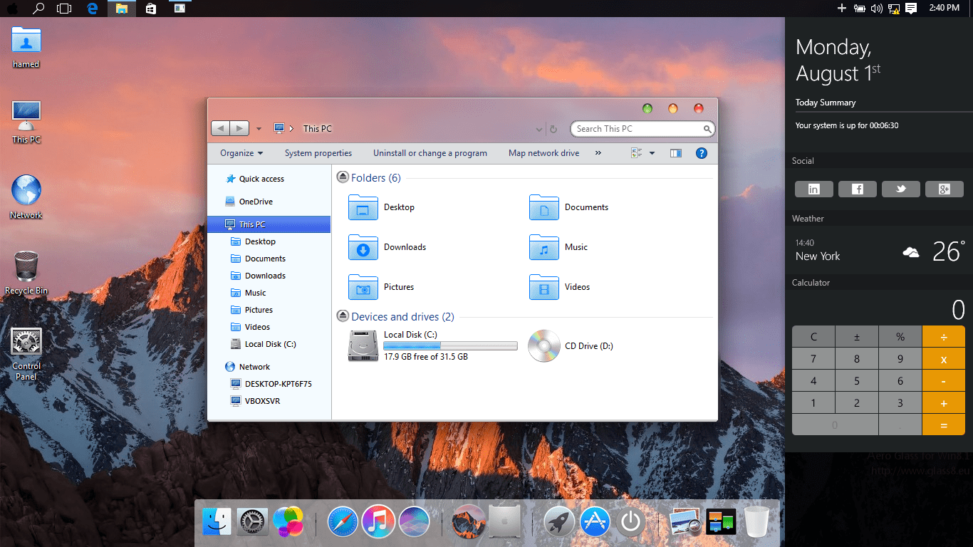 download skin pack mac os for windows 10 full version